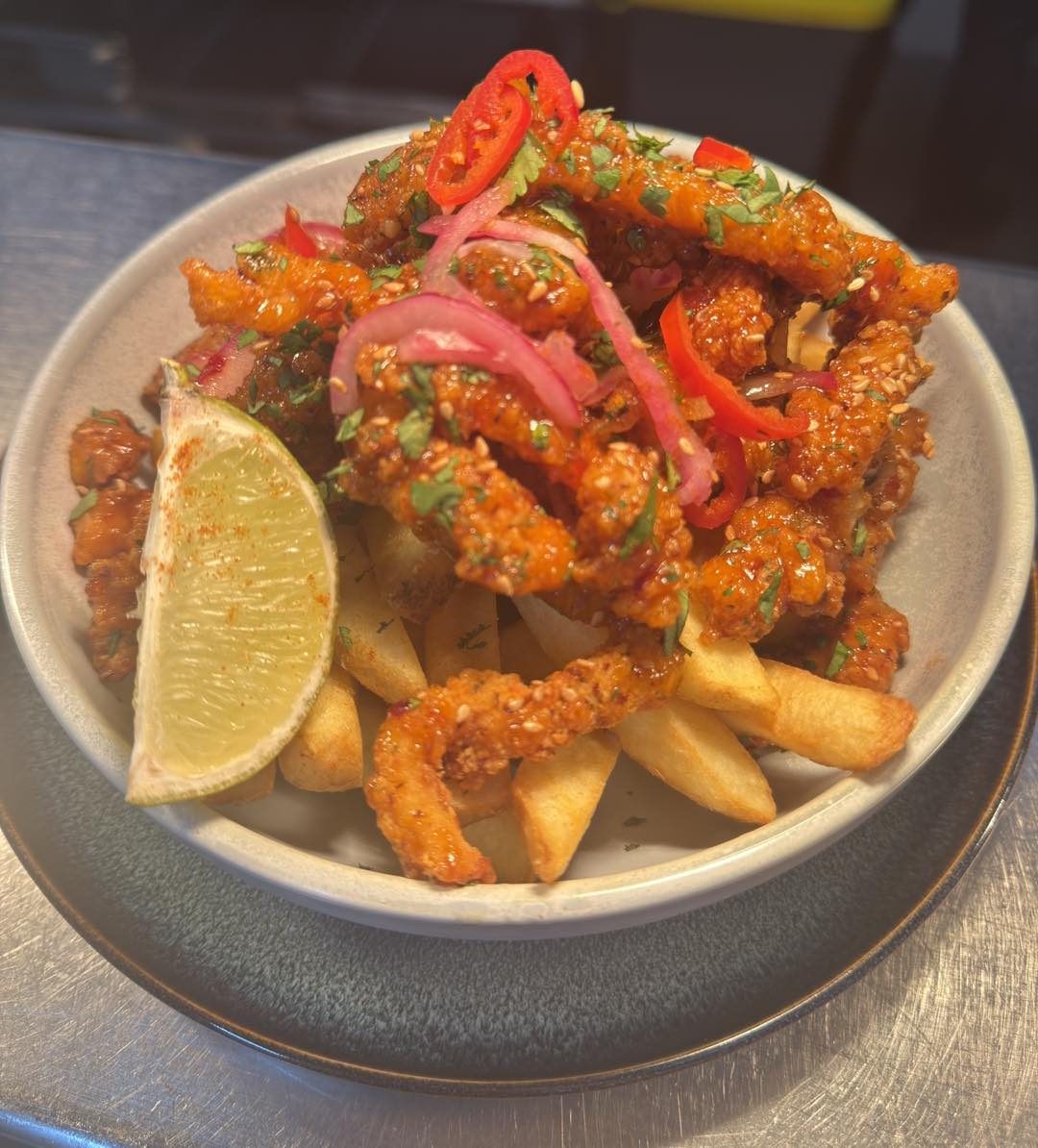 Homemade food at The Bridge Bistro